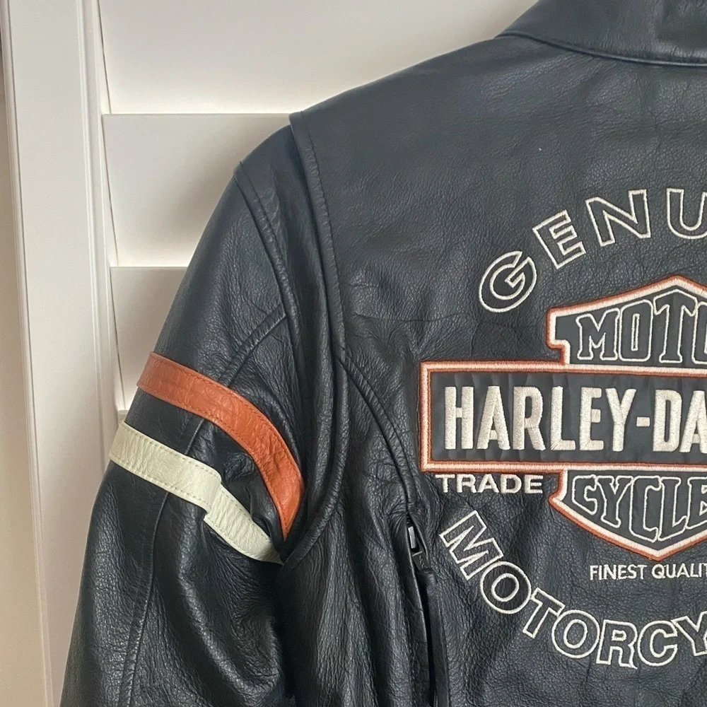 Harley Davidson Miss Enthusiast Jacket NWOT Small​​​​​​​ - Picture 7 of 15